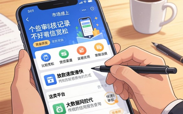 不查征信秒下款的网贷口子，诚意推荐5个借款申请快的平台