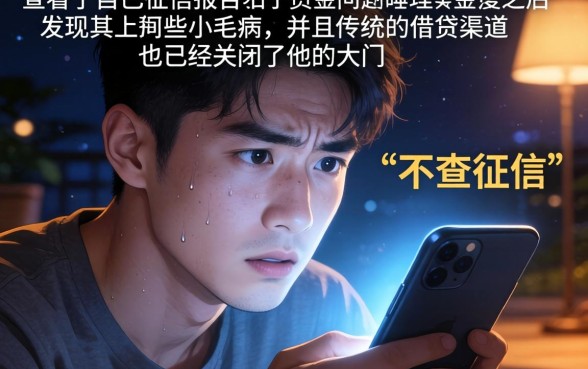 未接入征信的网络贷款，条列五个5000块贷款秒下平台