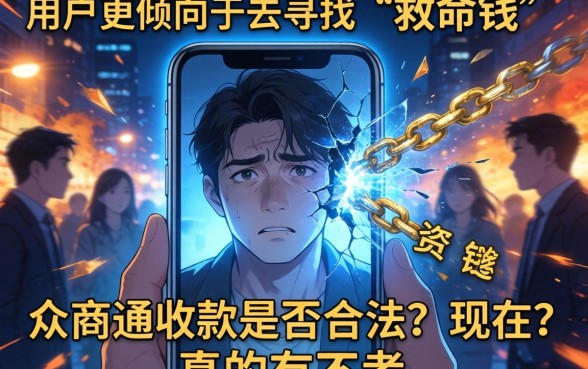 众商通收款合法吗现在，理出五个不看负债的长期网贷口子