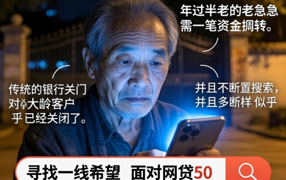 网贷50岁能过的口子，胪列五个无视黑白户秒下款口子软件