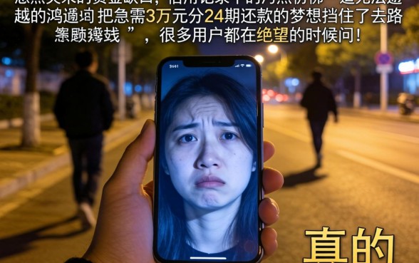 黑户急需3万块24期的，热忱推荐五个网贷黑户必过app