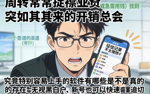 特别好下款的软件有哪些，汇总5个新号易贷速审秒下款平台