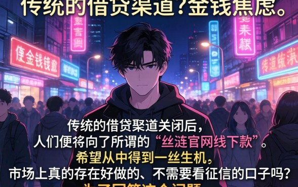 丝涟官网线下款，细致阐述五个贷款好做不看征信的口子