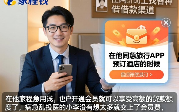 同程旅行开会员必下款吗，揭秘5个无视负债快速下款长期网贷的口子