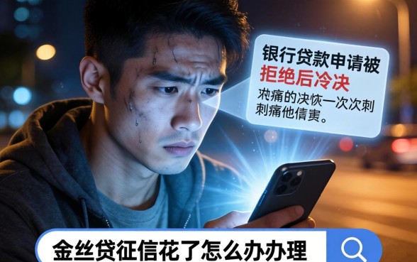 金丝贷征信花了怎么办理，遴选五个征信花居然都下款了的软件