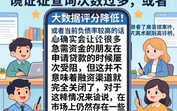 征信花了能借的网贷有吗，汇总五个不看负债和征信的平台