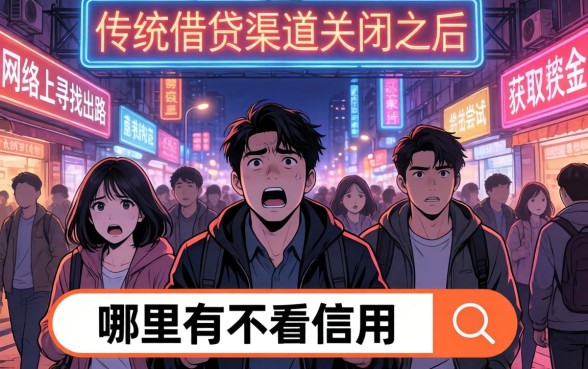 那里借钱不看信用，概览5个网贷黑户必过软件