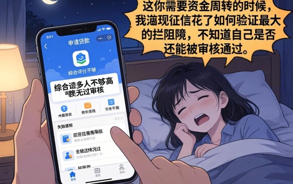 如何确认征信花了，枚举五个不看负债秒下款的网贷软件