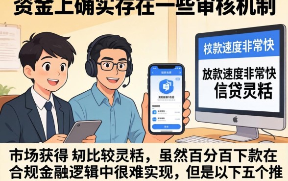 正规贷款秒到软件，鼎力推荐五个百分百下款无视黑白户网贷app