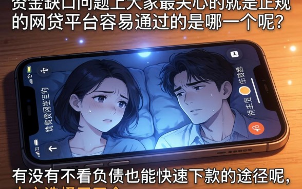 哪个正规网贷平台容易通过啊，甄选5个无视负债快速下款长期网贷的平台