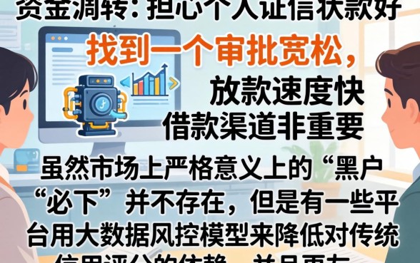 能快速到账的贷款，热忱推荐五个黑户都能下的app