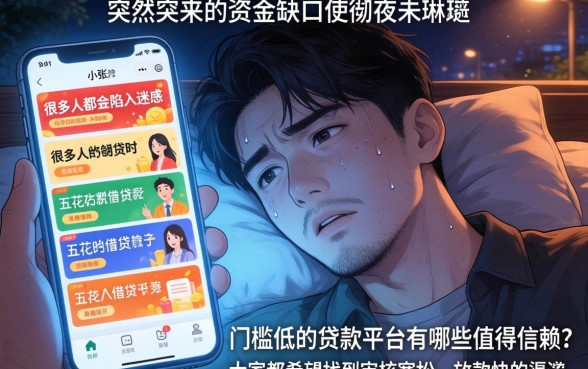 目前门槛低的贷款平台，整合5个门槛低易下款app