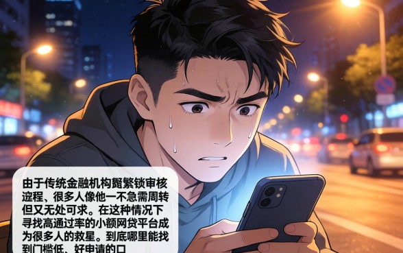 高通过率的小网贷平台，汇总5个门槛低易下款app