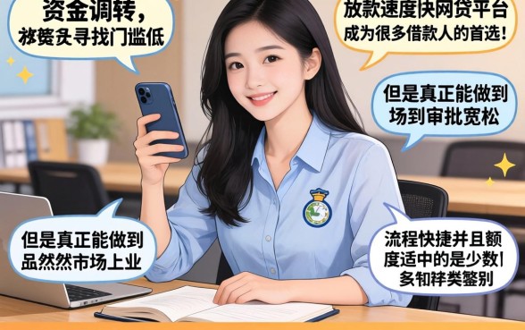好下款的平台有哪些网贷，归集五个靠谱借钱的网贷平台