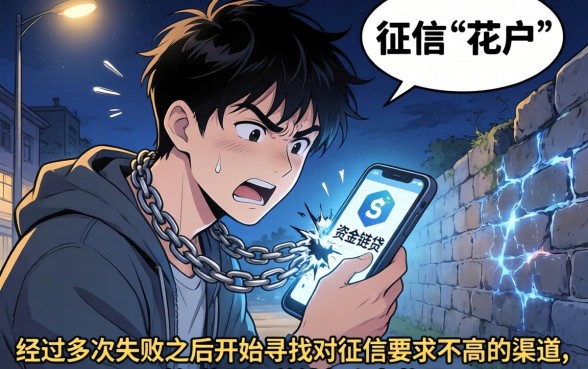 差钱征信黑花了怎么办，整合五个低门槛不查征信的app