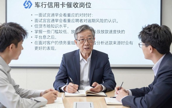 面试广发银行信用卡催收，规整5个门槛低易下款平台