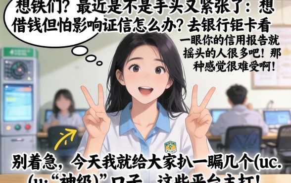 2026秒下1w的口子有吗，罗列五个无视风控不看征信的网贷