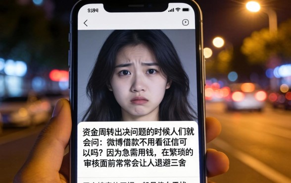微博借款不看征信可以吗，甄选五个高炮无视逾期能下的软件