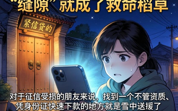 身份证秒下的小额口子，甄选五个无视黑户下款口子名单大全