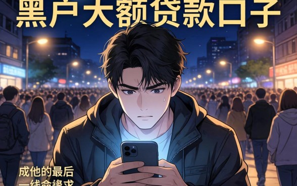 黑户大额贷款口子介绍，理出五个网黑夜间可下款的口子