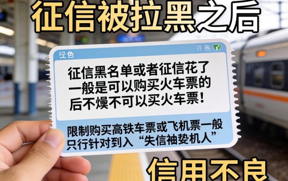 征信被拉黑花了能买车票吗，规整五个凭支付宝花呗贷款的口子