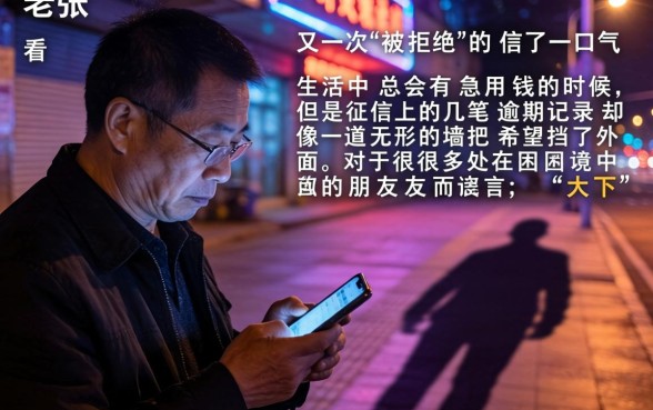 大下户的贷款口子，条列五个征信瑕疵也能借网贷轻松下款的平台
