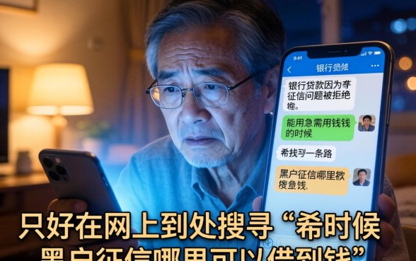 黑户征信黑了哪里可以借到钱，梳理5个轻松借款无征信记录的软件