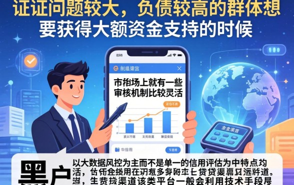 黑户哪里能借到钱啊大额的，梳理五个无视负债快速下款长期网贷的软件
