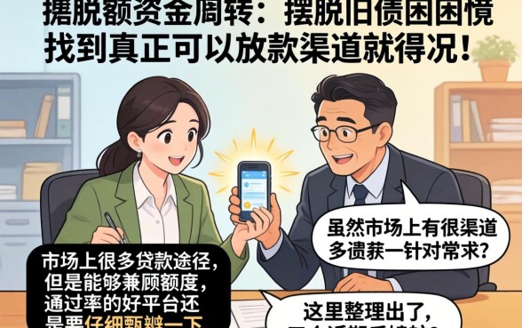 求推荐大额能下款的上岸口子,汇总5个摆脱欠款束缚贷款新口子