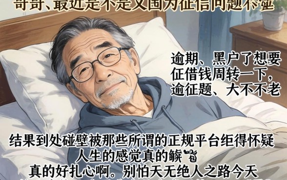 逾期能下款的口子谁有，汇整五个不看负债和征信的口子