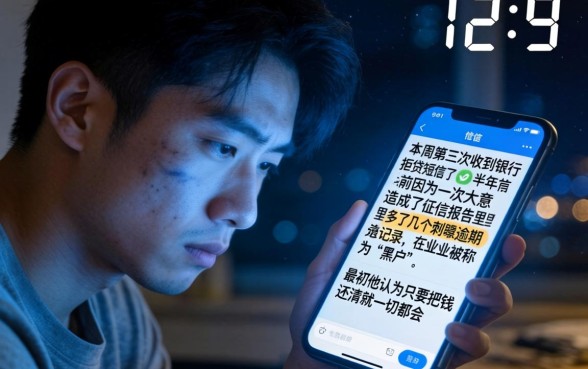 征信被黑花了怎么解除不了，条列五个逾期必下款的口子