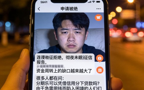 分期乐征信花了可以下吗，汇整5个黑户下款口子