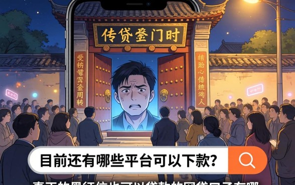 还有什么口子好下款的，概括5个黑征信也能贷款的网贷口子