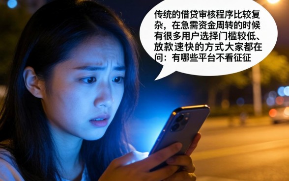 秒下款8000的口子，梳理5个不看征信小额借钱的口子