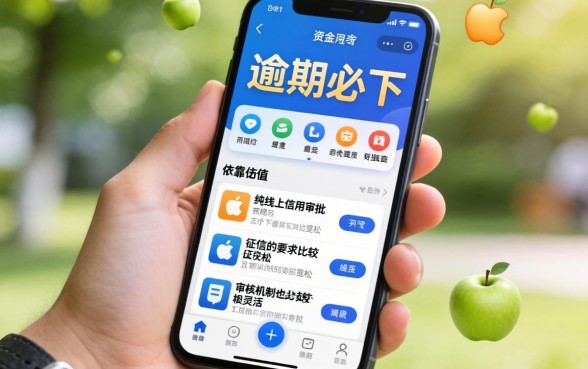用苹果id贷款的软件，遴选五个逾期必下款的平台