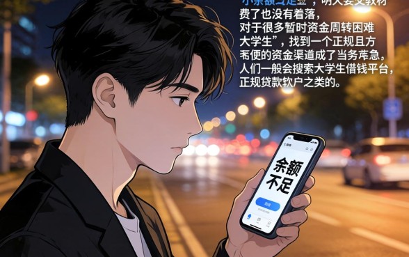 1000左右借款短期口子，概括5个大学生可以使用的软件