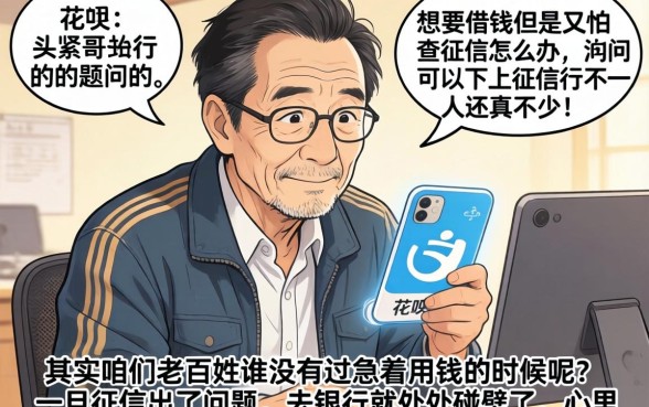 花呗不上征信行吗，整理5个手机上可以借钱的平台