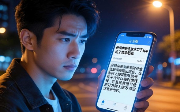 新品放水口子app，陈列5个手机可以临时借钱的平台