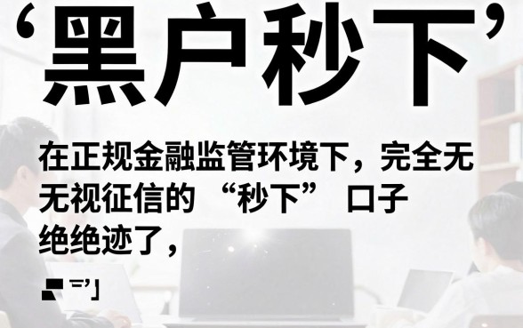 黑户能秒下1500的口子，归纳5个轻松贷10万的app