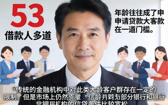53岁哪些网贷可以贷款，深入剖析五个无视黑白100%秒下网贷软件