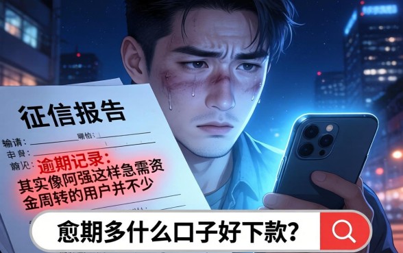 愈期多什么口子好下款，揭秘五个黑户下款平台