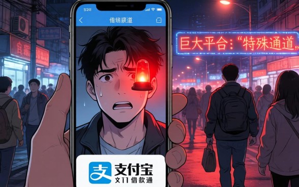 支付宝上面的借款口子，条列五个无视黑白户最新口子