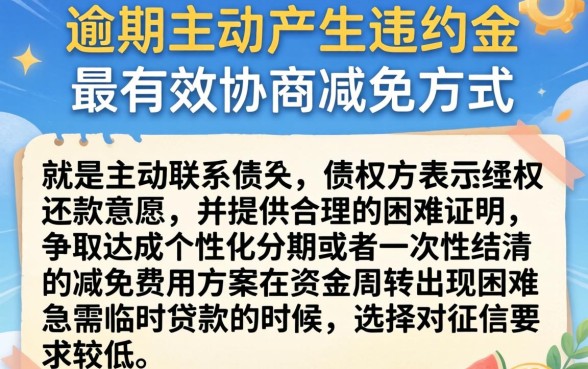 负债逾期如何协商减免违约金，深入剖析五个贷款不上诚信平台的口子