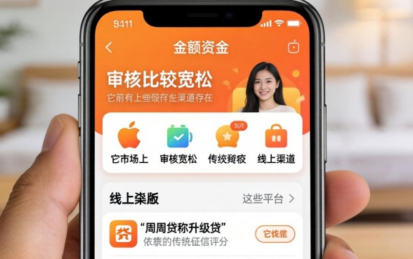 黑户大额贷款口子苹果手机，遴选五个周周到贷款相同系列的平台