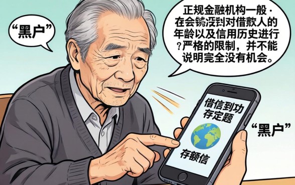 55岁黑户网贷下款的口子，陈列5个手机上可以借钱的平台