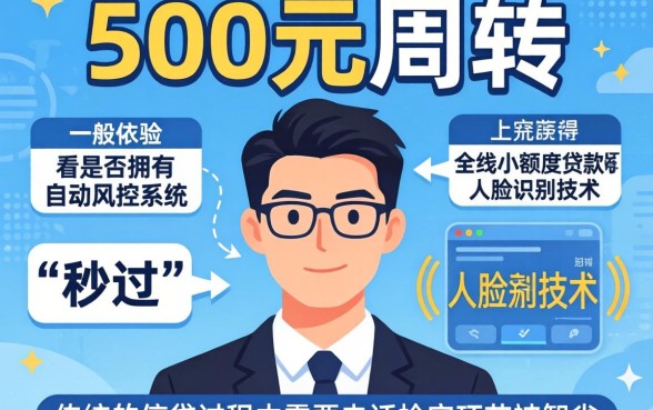 借钱500秒过的app，枚举五个审贷口子审核加快的口子