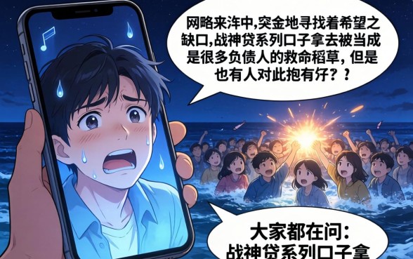 战神贷系列口子拿去，概括五个比较靠谱的借钱平台
