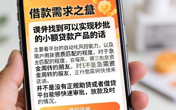 手机的借钱app，条列五个最新秒批小额贷款app