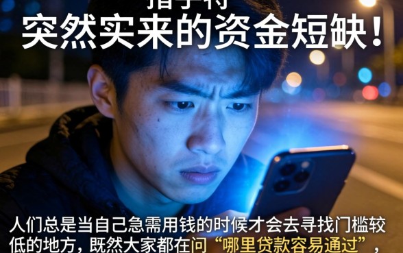 在哪里贷款容易过，概括五个手机可以临时借钱的app
