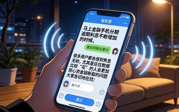 马上金融手机分期逾期利息，鼎力推荐5个征信花居然都下款了的软件
